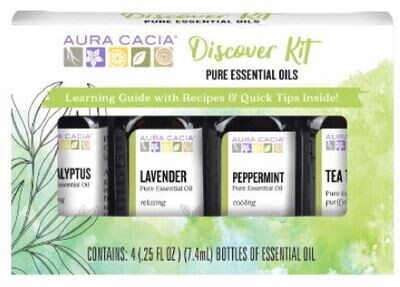 Aura Cacia Discover Essential Oil Kit