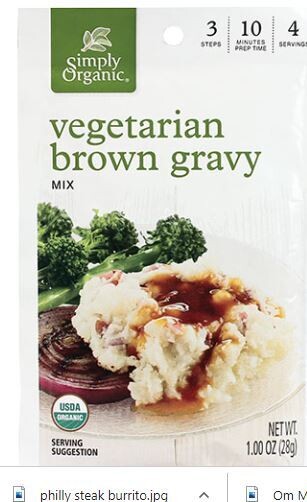 Simply Organic Vegetarian Gravy