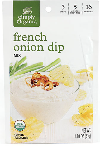 Simply Organic French Onion Dip Mix