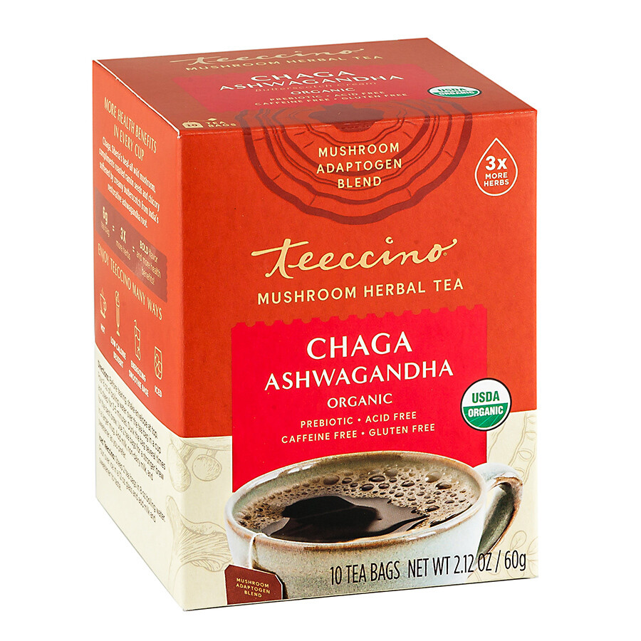 Teeccino Chaga Ashwagandha