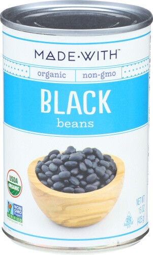MADE WITH BEANS BLACK ORG