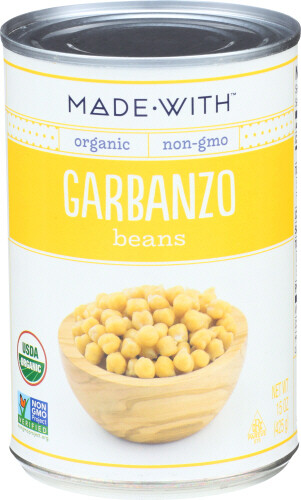 MADE WITH BEANS GARBANZO ORG