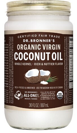 Dr. Bronner Org Whole Kernel Coconut Oil