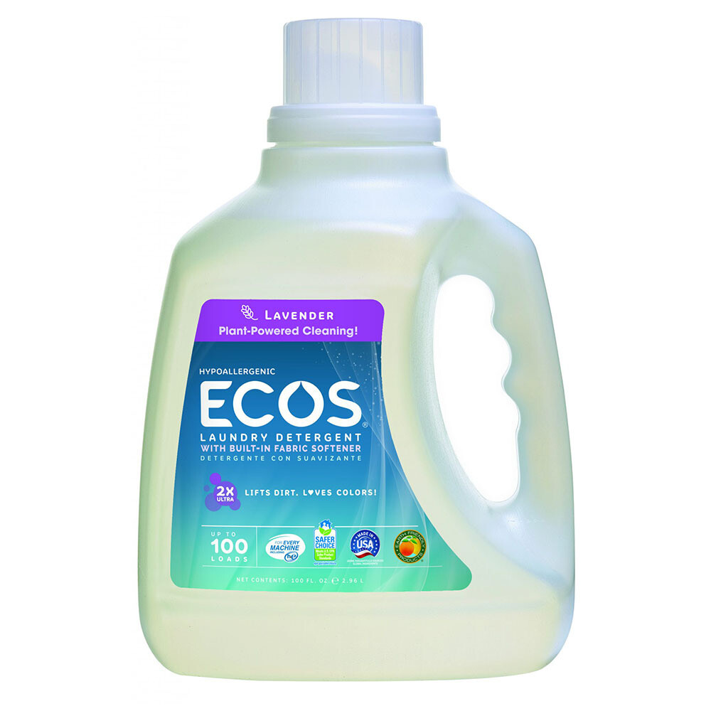 Ecos Laundry Detergent 100 oz  Lavender