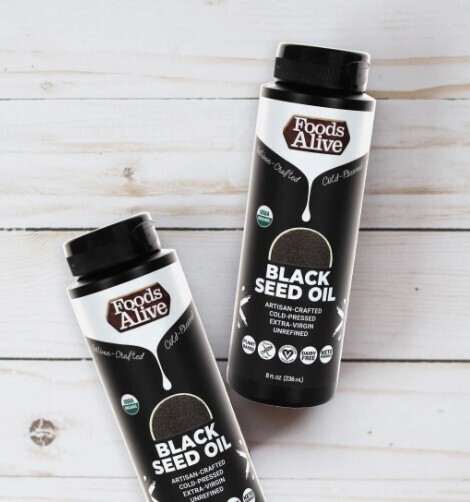 Foods Alive Black Seed Oil - Organic