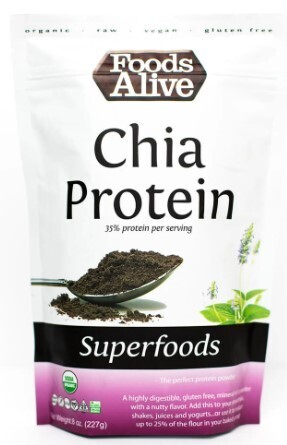 Foods Alive Chia Protein - Organic