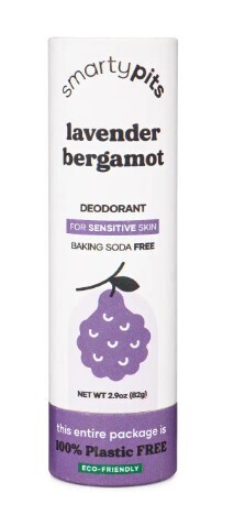 Smartypits Deodorant Plastic Free - Lavender Bergamot Baking Soda Free