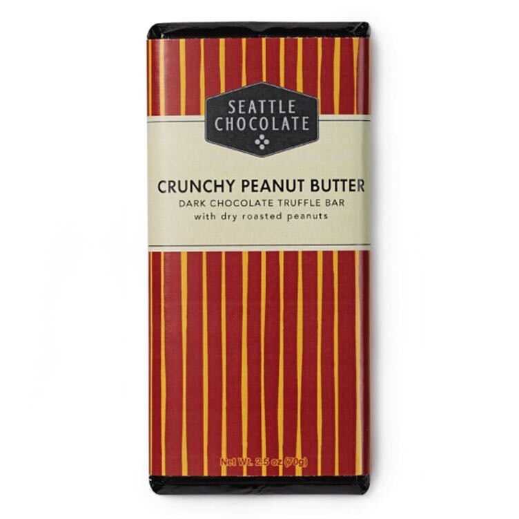 Seattle Chocolate Crunchy Peanut Butter Bar
