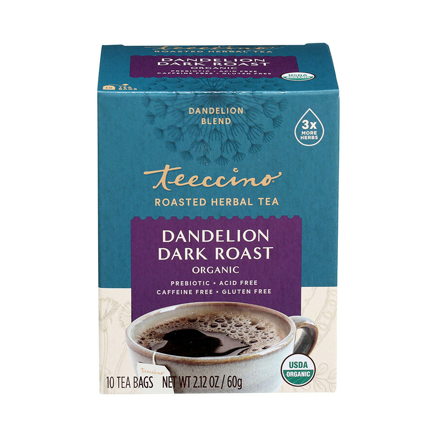Teeccino Dandelion Dark Roast GF
