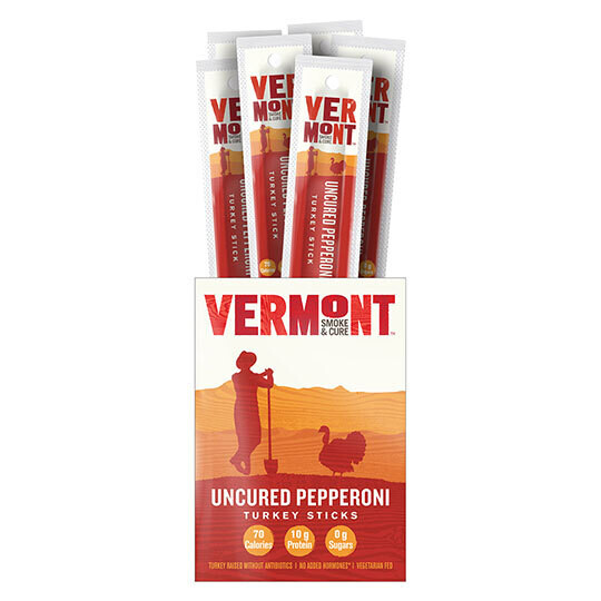 Vermont Turkey Uncured Pepperoni Sticks