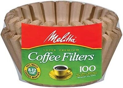 Melitta Basket Coffee Filters 100 pack