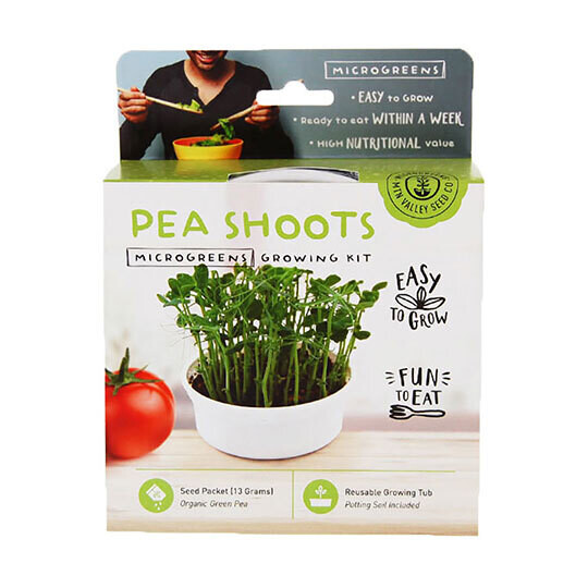 Microgreens Pea Shoots Kit