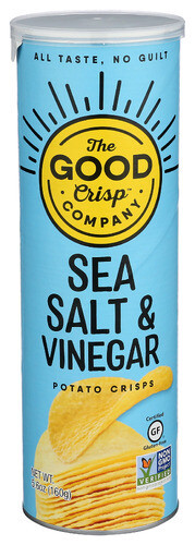 THE GOOD CRISP COMPANY CRISPS SEA SALT & VINEGAR