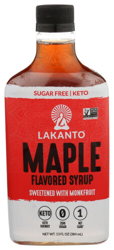 Lakanto - Maple Flavored Syrup Sweetened with Monk Fruit - 13 fl. oz.