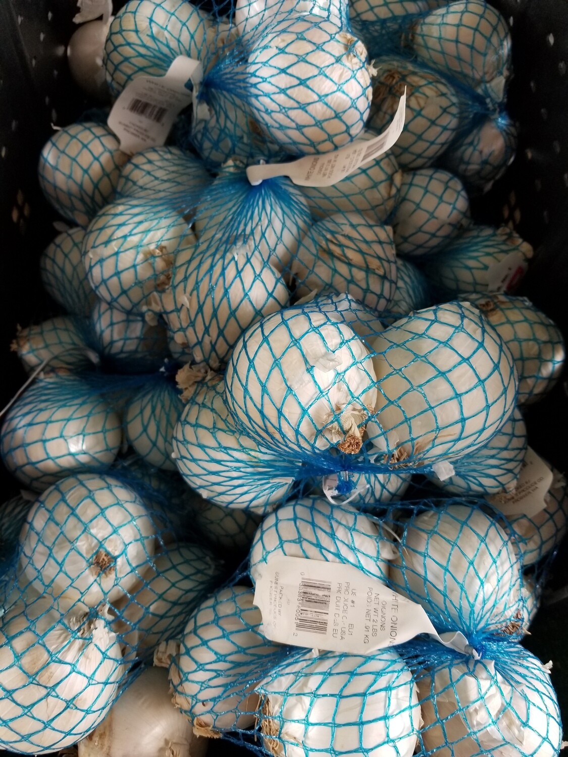 Onions White (2lb bag for $2.99)