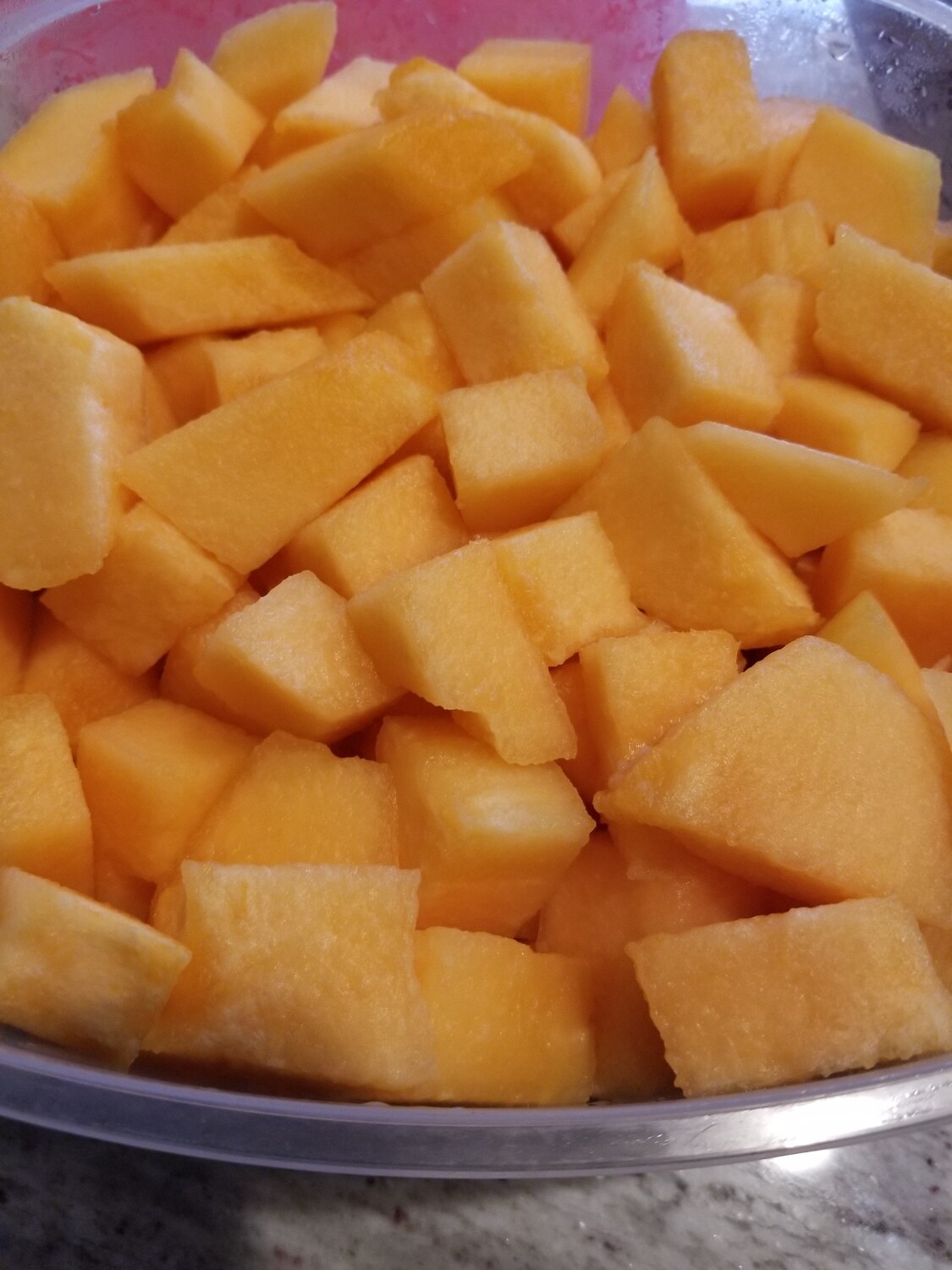 Cantaloupe chunks (1lb+ containers for $2)