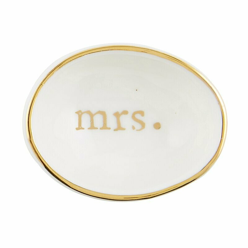 Mr. & Mrs. Ring dish set