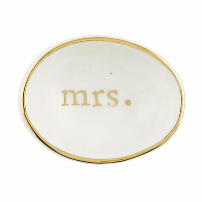 Mr. &amp; Mrs. Ring dish set