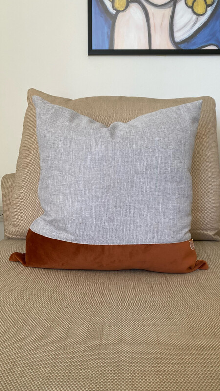 COJIN DECORATIVO cuadrado color block