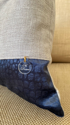 Cojin decorativo lumbar color block