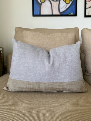 Cojin decorativo lumbar color block