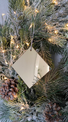 Silver Amira Ornament