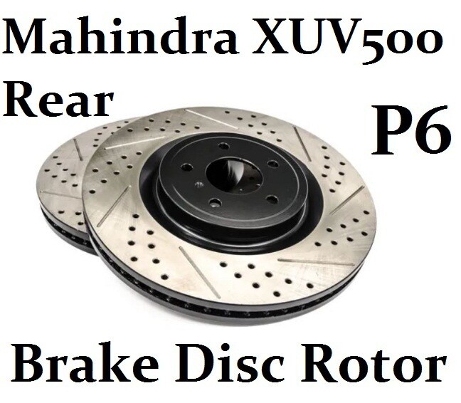 Mahindra XUV500 / Rear / Brake Disc Rotor / 0604AAB00080N / Solid Plate Design ( Without Holes)