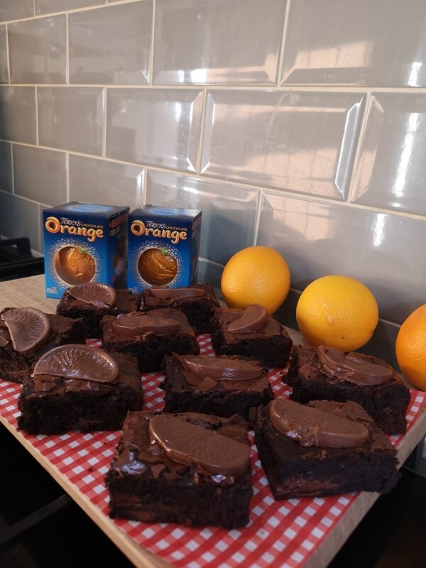 Terry&#39;s Chocolate Orange Brownie