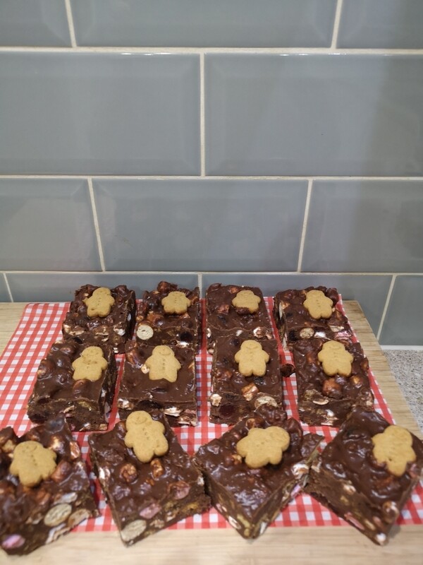 Christmas rocky road