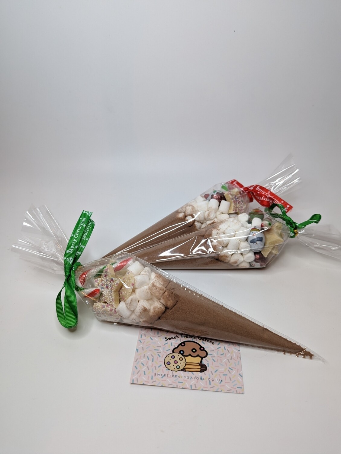 Hot chocolate sweet cone