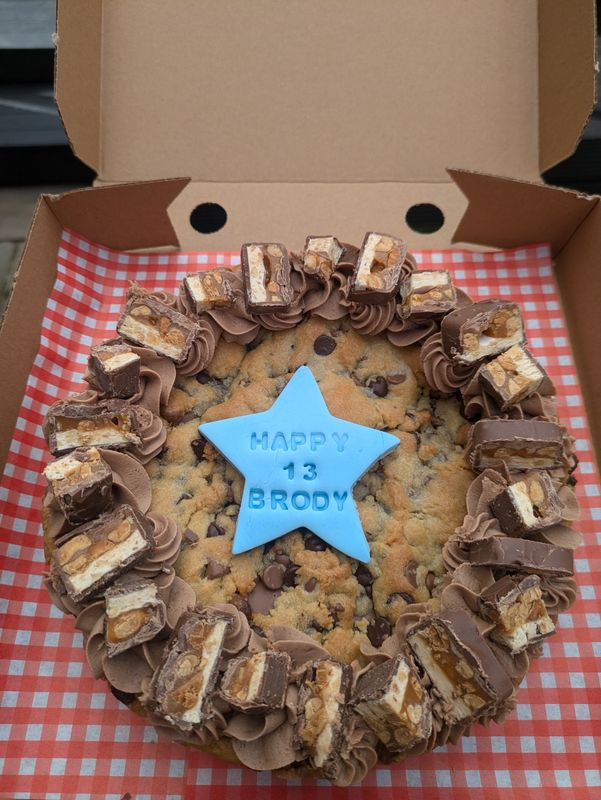 7inch celebration cookie