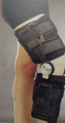 ROM knee brace