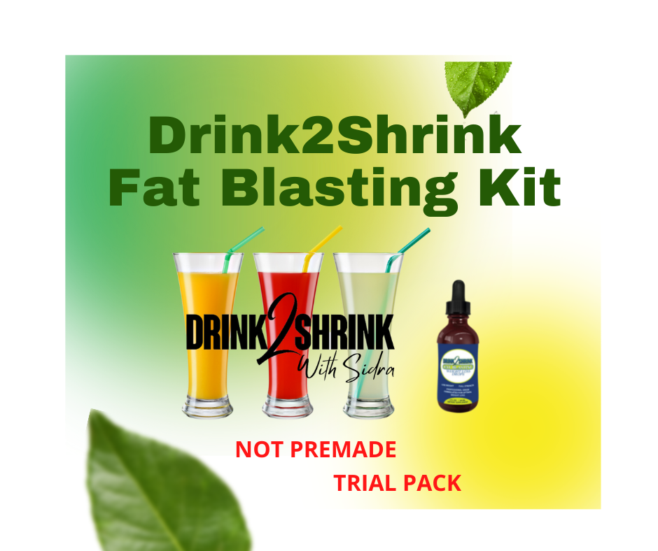 BEST SELLER! The Drink2Shrink Fat Blasting System Now Has A Trial Pack! (Not Premade)