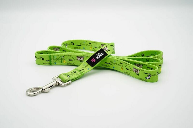 &quot;Ball, fun, repeat&quot; Dog Leash