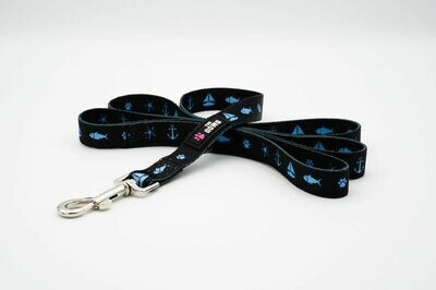 "Sails and Wagging Tails" Dog Leash