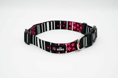 Pups in Pink Petals Dog Collar