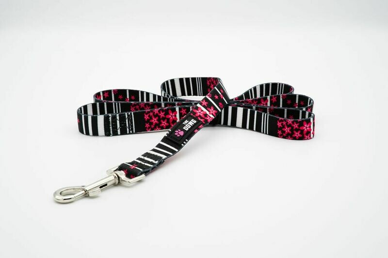Pups in Pink Petals Dog Leash