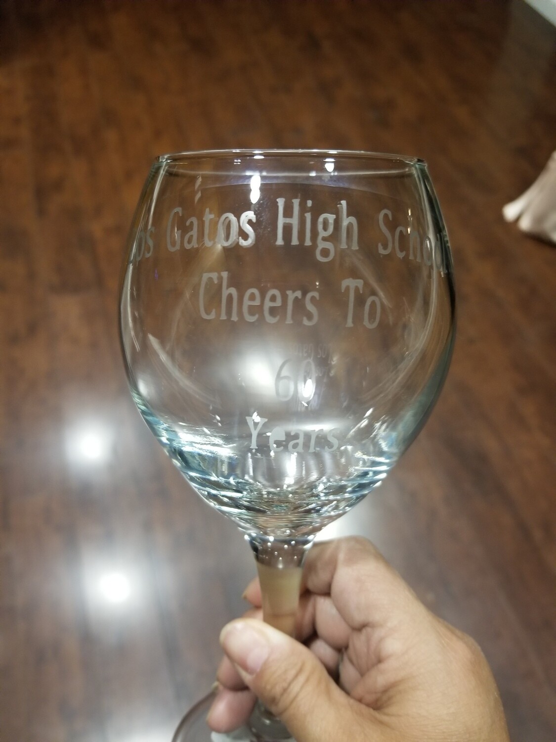 Personalized Etched Glasses