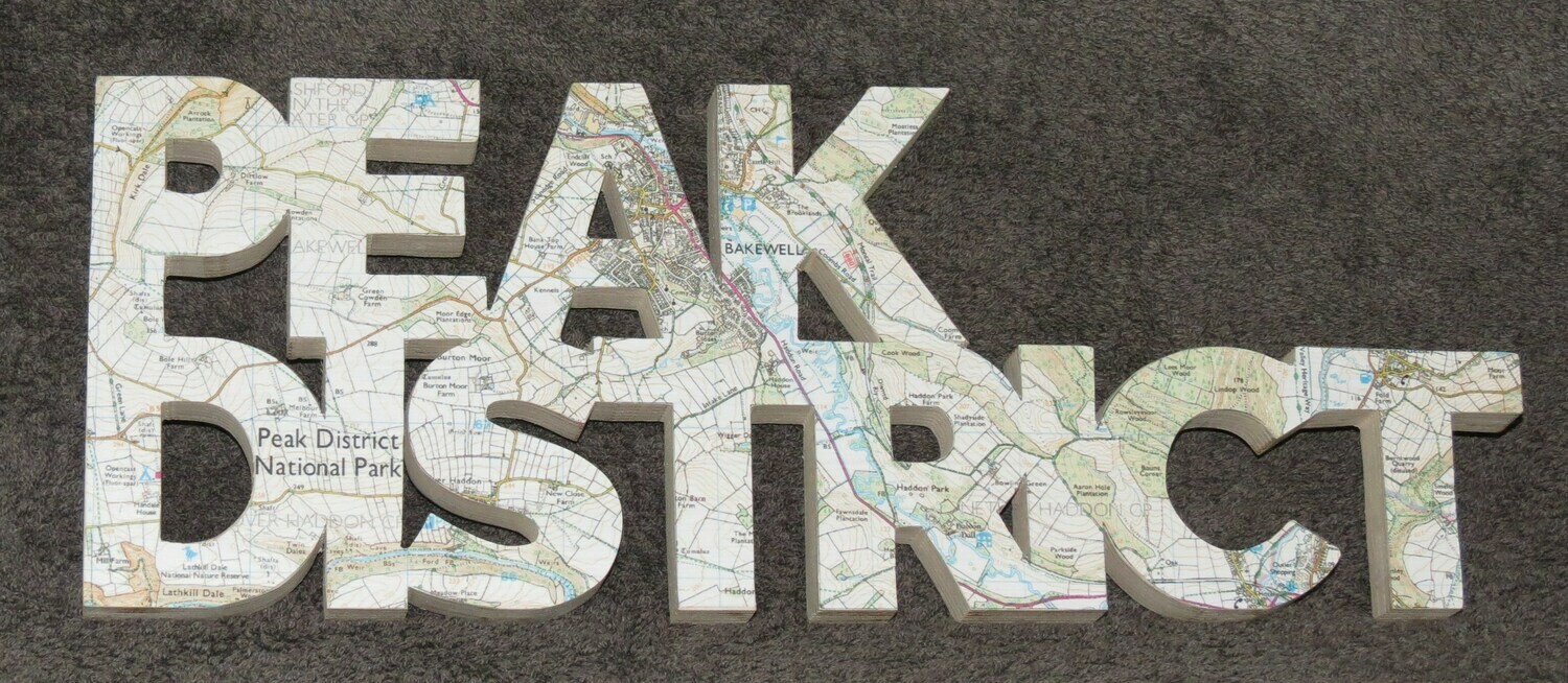 Peak District Plaque