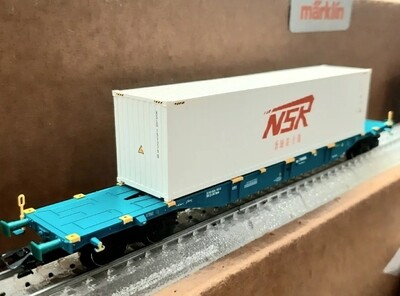 Märklin H0 47135, Containertragwagen Sgns 