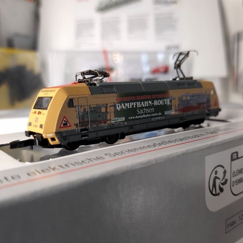 Märklin Z 88679, E-Lok BR101 Dampfbahnroute