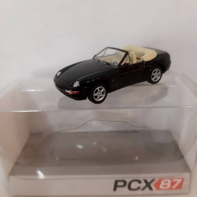 Porsche 968 Cabriolet, schwarz, H0, PCX870183