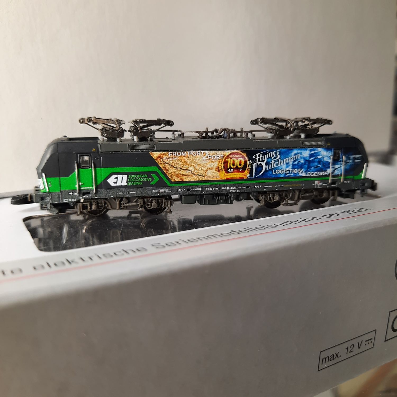 Märklin Z 88233, E-Lok Vectron BR193, Flying Dutchman