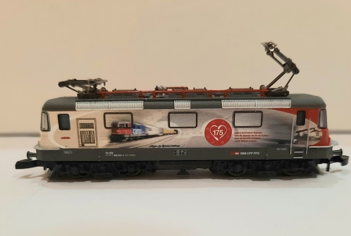 Märklin Z 88596, E-Lok Re 420 SBB "175 Jahre"