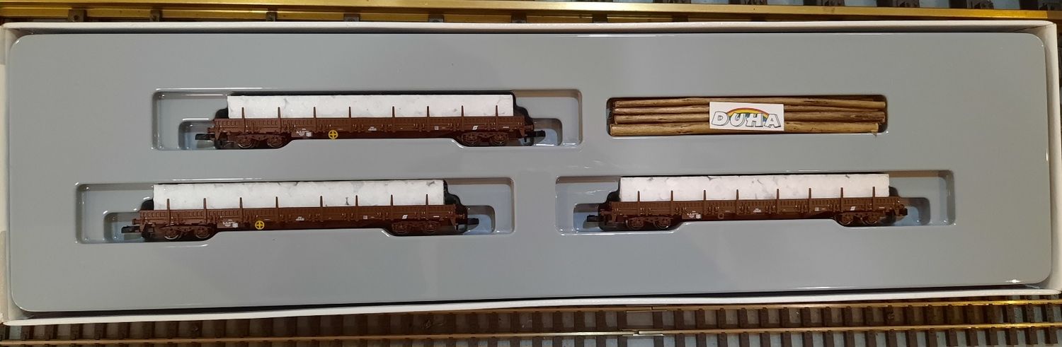 Märklin Z 86684, Rungenwagen-Set ÖBB