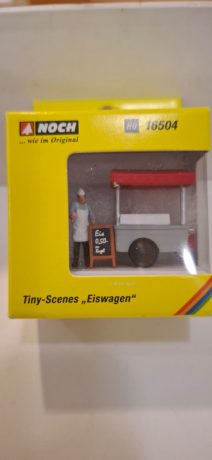 Noch Tiny-Scenes "Eiswagen" 