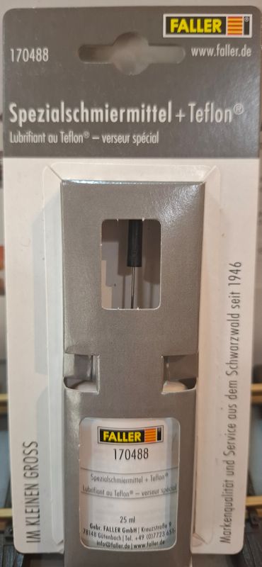 Faller SpezialSchmiermittel+Teflon, 25ml-Fläschchen Faller SpezialSchmiermittel+Teflon, 25ml-Fläschchen