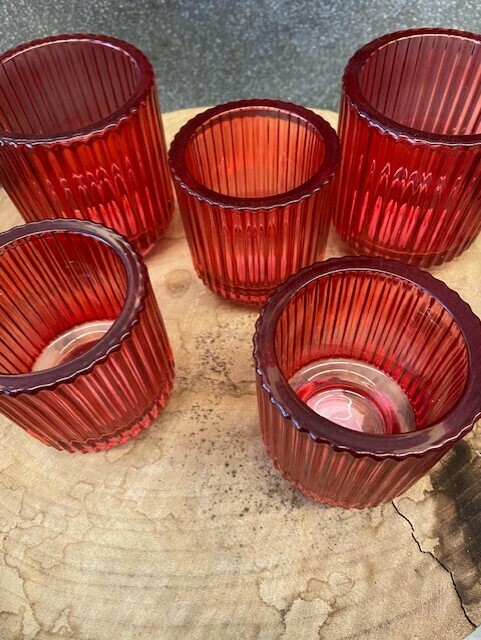 Theelichtjes rood Theelichtjes rood