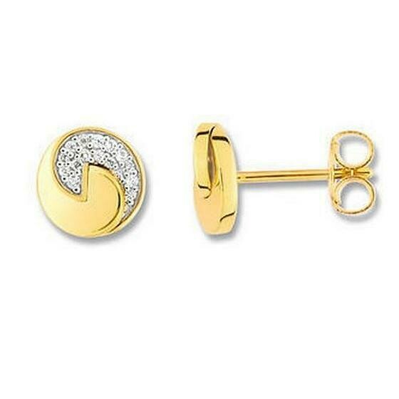 Boucles d'oreilles GUY LAROCHE en plaqué or