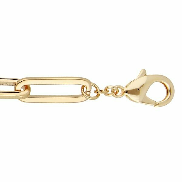 Bracelet plaqué or rectangulaire